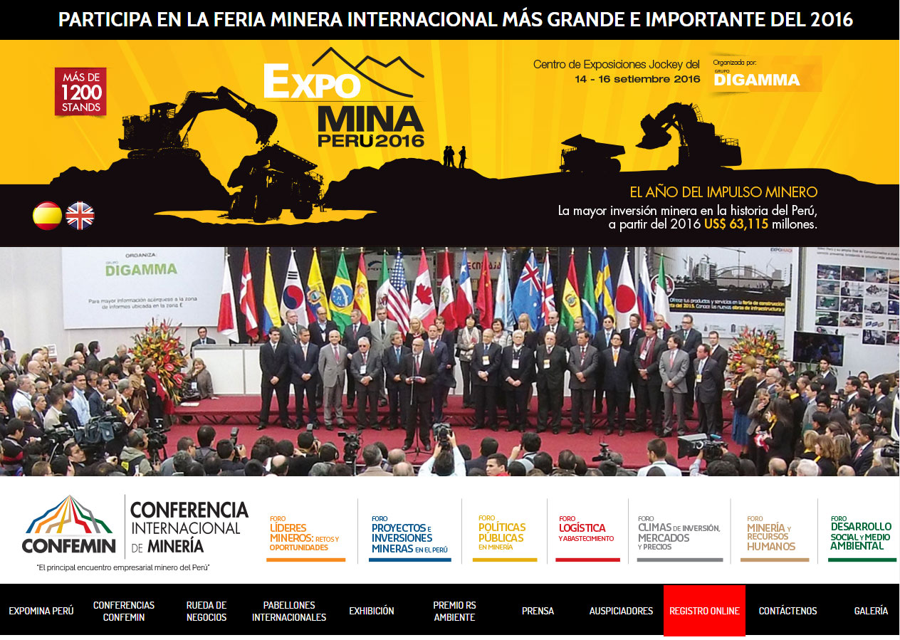 GH CRANES & COMPONENTS estará presente na Expomina Perú, a maior e mais importante feira de 2016